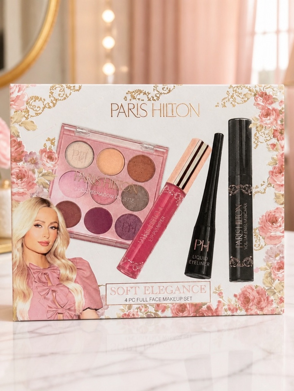 Paris Hilton Soft Elegance 4-Piece Makeup Gift Set New
